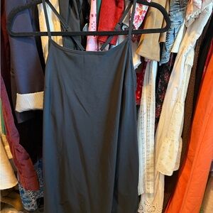 all in motion Black Slip Dress